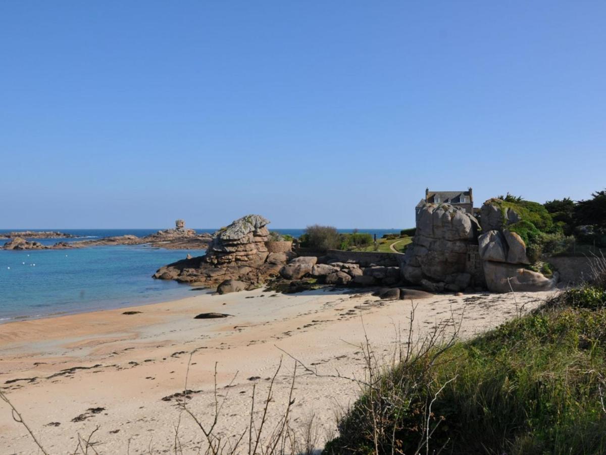 Maison Neuve De Plain-Pied Avec Wifi, Terrasse Et Parking, A 2,5 Km Des Plages A Tregastel - Fr-1-368-70 Exterior photo